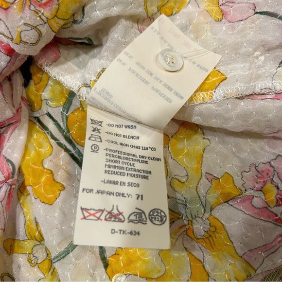 Valentino Miss V two piece skirt set sequin floral sz 10 - Picture 11 of 11